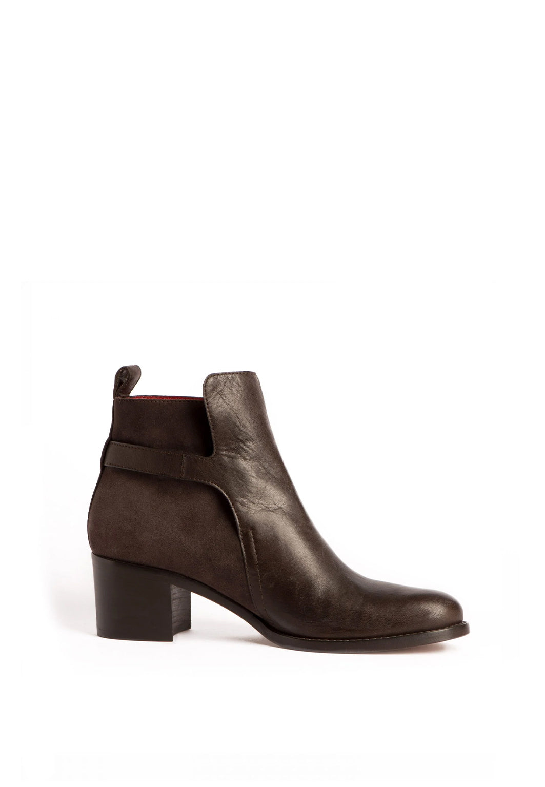 braune Stiefelette