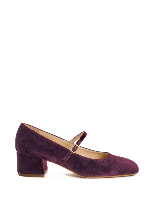 edler Mary Jane Pumps in Lila