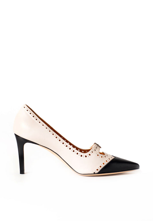 Pumps Budapester Stil mit Riemchen